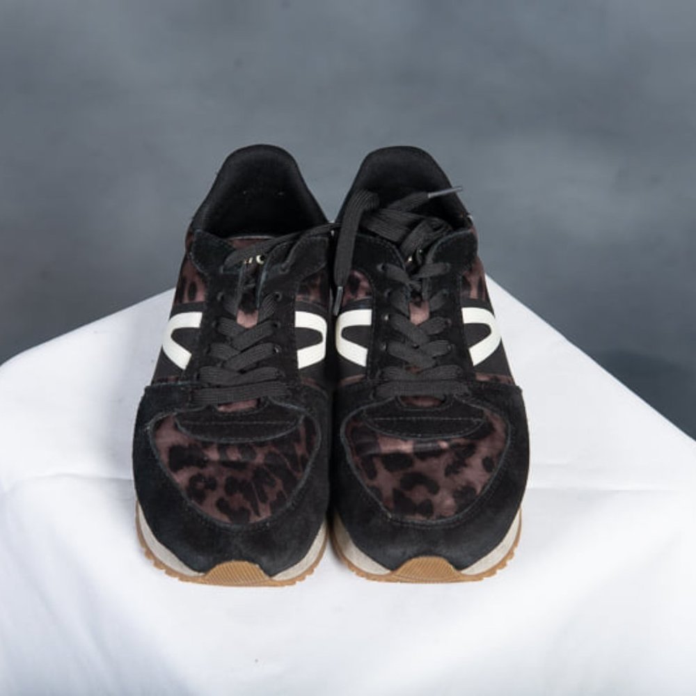 Tretorn Women's Leopard Fashion Sneakers US Size 7 1/2